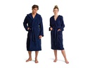 Möve Bademantel Superwuschel M, Blau
