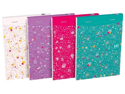[90333267 1664941] Oxford Notizblock GO Floral A6 liniert
