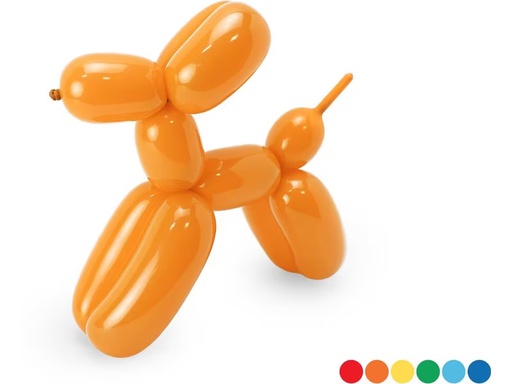 [90333294 1665536] Partydeco Luftballon formbar 30 Stück, 5 x 130 cm, Mehrfarbig