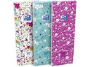 Oxford Notizblock GO Floral 74 x 210 mm, liniert
