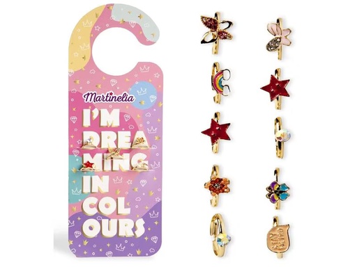 [90333312 1659290] Martinelia Schmuck Fingerringe 5 Stück assortiert