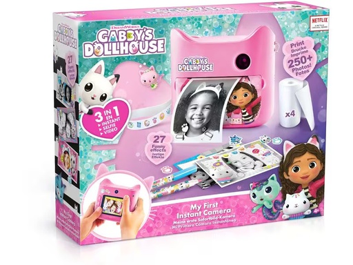 [90333350 1654134] Canal Toys Gabby's Dollhouse Instant Camera Mehrfarbig/Rosa