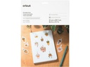 Cricut Vinylfolie Joy Xtra bedruckbar A4, 10 Stück, Silber
