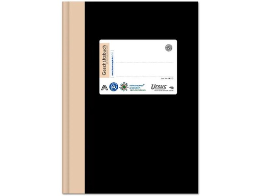 [90333394 1656248] Ursusgreen Notizbuch Geschäftsbuch A5, blanko