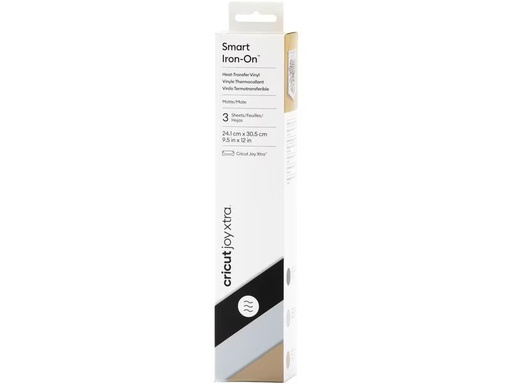 [90333400 1593641] Cricut Aufbügelfolie Joy Xtra Smart 3-teilig, Classic