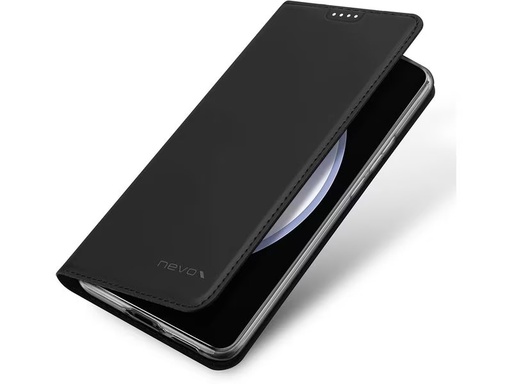 [90333418 1658898] Nevox Book Cover Vario Series Galaxy S23 FE Schwarz