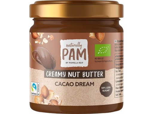 [90333456 1665988] Naturally Pam Brotaufstrich Bio Nut Butter Cacao Dream 200 g