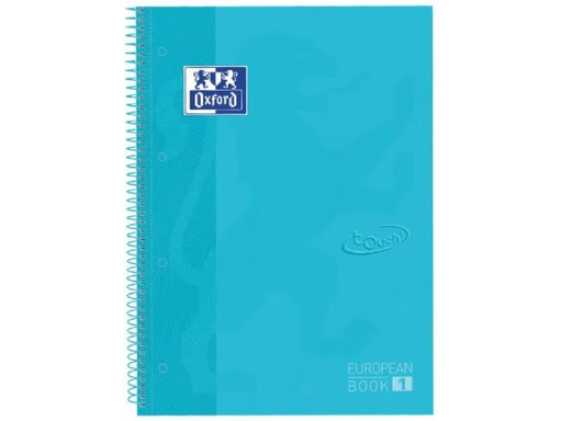 [90333464 1664954] Oxford Schreibblock School Touch A4+, liniert, Pastelblau