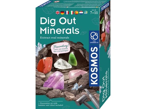 [90333531 1671002] Kosmos Experimentierkasten Dig Out Minerals Multilingual