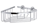 tesa Bad-Utensilienhalter Aluxx  Eckablagekorb, Chrom