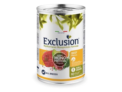 [90333551 1662006] Exclusion Nassfutter Adult All Breeds Beef, 400 g