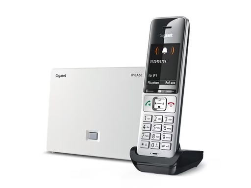 [90333599 1670972] Gigaset Schnurlostelefon Comfort 500A IP BASE  Silber
