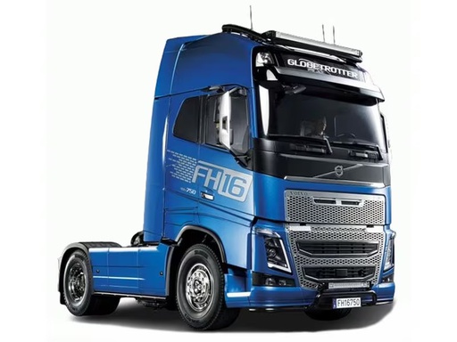 [90333744 1673450] Tamiya Lastwagen Volvo FH16 Globetrotter XL 750 4x2 Bausatz, 1:14