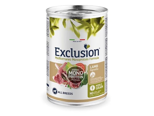 [90333745 1662007] Exclusion Nassfutter Adult All Breeds Lamb, 400 g