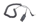 Poly Adapterkabel für Alcatel 3.5 mm Klinke - QD 2 m