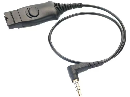 [90333829 1673278] Poly Anschlusskabel  MO300-iPhone 4S 3.5 mm Klinke - QD 0.3 m