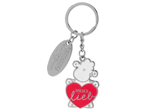 [90333840 1566502] Sheepworld Schlüsselanhänger Hab dich lieb 9.1 cm, 1 Stück