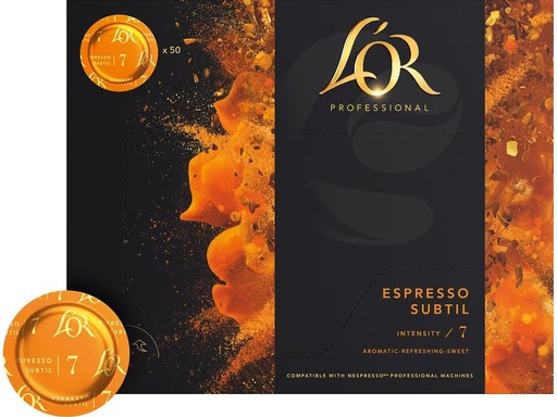 [90333898 1667686] L'Or Professional Pads Espresso Subtil 7 50 Stück