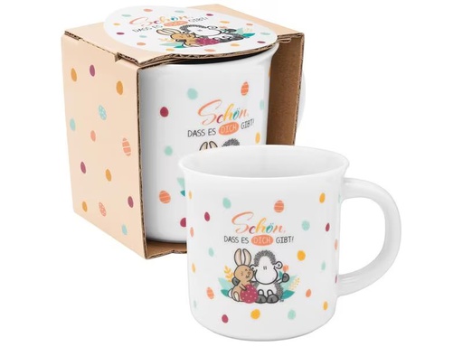 [90333946 1578931] Sheepworld Universaltasse Schön das es dich gibt 300 ml, 1 Stück, Rosa
