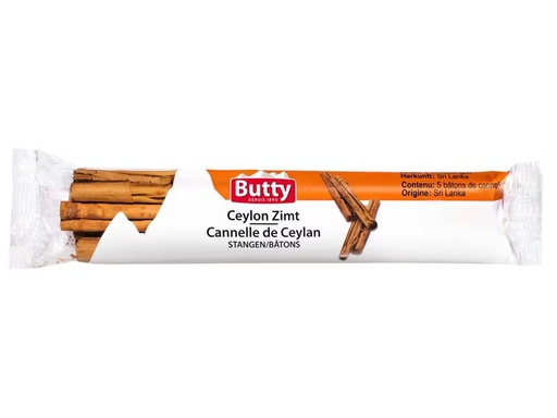 [90333966 1671096] Butty Gewürz Zimtstangen 28 g