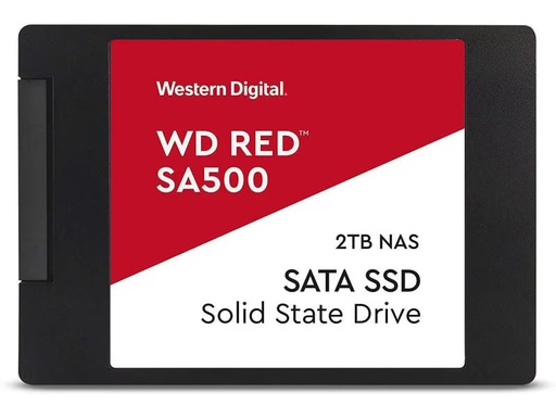 [90333976 1675496] Western Digital SSD WD Red SA500 NAS 2.5 SATA 2000 GB