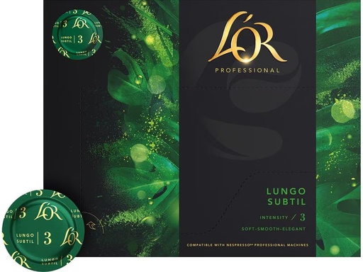 [90334019 1667688] L'Or Professional Pads Lungo Subtil 3 50 Stück