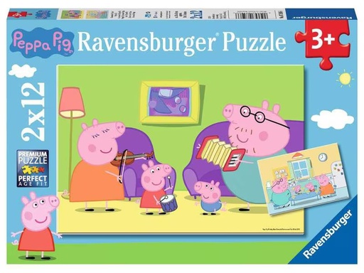 [90334026 1653355] Ravensburger Puzzle Zuhause bei Peppa
