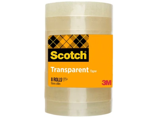 [90334060 1668818] Scotch Klebeband 508, 19 mm x 66 m, 8 Rollen