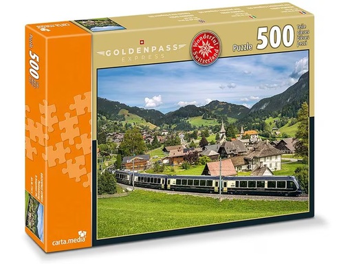 [90334071 1668291] Carta.Media Puzzle Goldenpass Express bei Rougemont