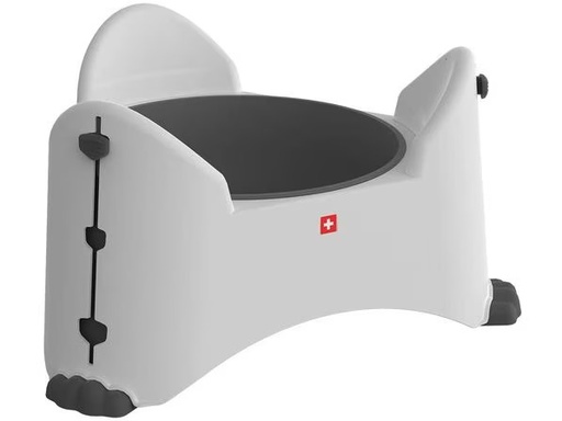 [90334110 1667926] Rotho Verstellbarer Futternapf Sammy, 1.02 l, Weiss