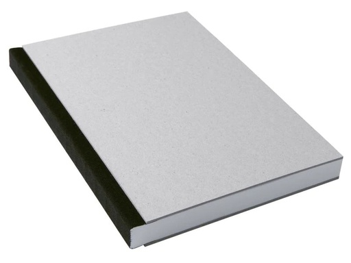[90053549 543680] Sigel Notizbuch A5, Uni, Schwarz