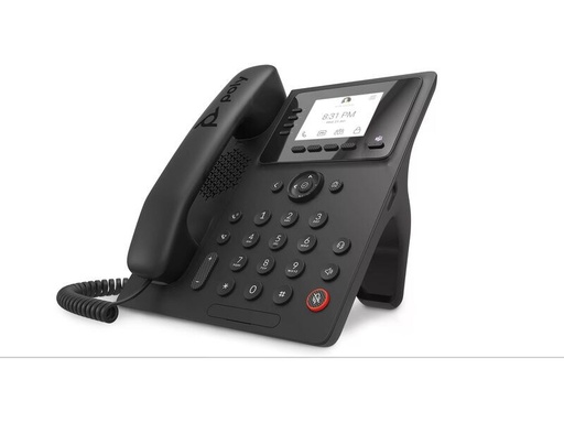 [90334205 1677022] Poly Tischtelefon CCX 350 Microsoft Teams Schwarz