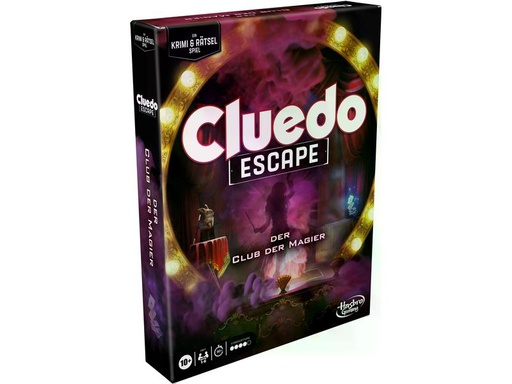 [90334229 1666533] Hasbro Gaming Familienspiel Cluedo Escape: Der Club der Magier -DE-