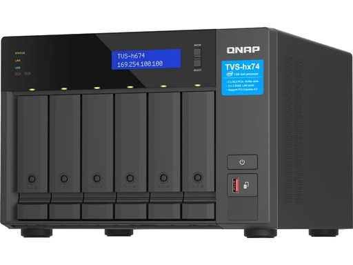 [90334245 1676125] QNAP NAS TVS-h674-i3-16G 6-bay