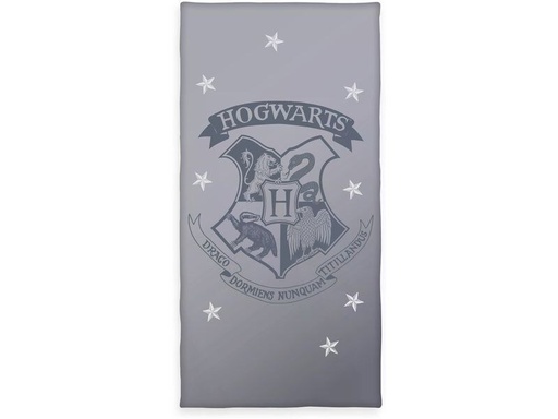 [90334272 1666872] Herding Duschtuch Hogwarts 70 x 140 cm, Grau
