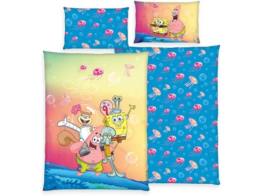 [90334331 1666869] Herding Kinderbettwäsche Spongebob 160 x 210 cm