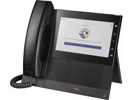 [90334364 1677028] Poly Tischtelefon CCX 600 Microsoft Teams Schwarz