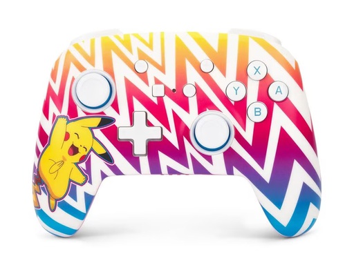 [90334429 1661527] Power A Enhanced Wireless Controller Vibrant Pikachu