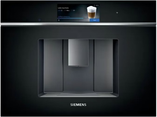[90334431 1671230] Siemens Einbau-Kaffeevollautomat iQ700 CT718L1B0 Schwarz
