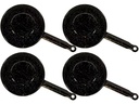 Garcima Grillpfanne mit Stiel, 4er-Set, Ø 14 cm