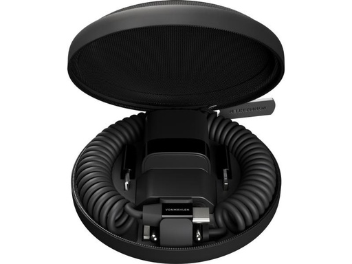[90334530 1625143] Vonmählen USB-Ladekabel Allroundo GaN All-in-One Schwarz