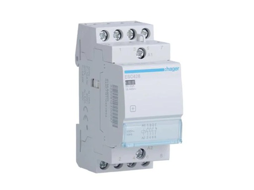 [90005338 1038207] Hager Schütze 25A 3S+1Ö, 230V