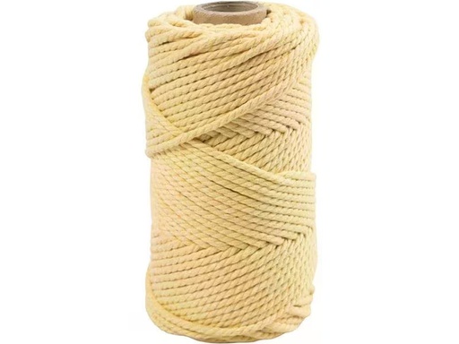 [90334590 1644316] Creativ Company Baumwollgarn Makramee Rope 330 g Hellgelb