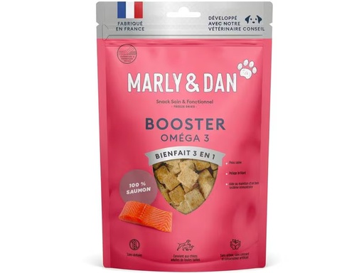 [90334635 1646593] Marly &amp; Dan Leckerli Booster Omega 3, 50 g