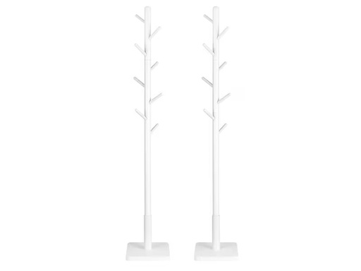 [90334636 1668511] VASAGLE Garderobenständer 175 cm, Weiss