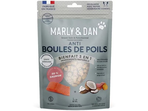 [90334688 1646595] Marly &amp; Dan Leckerli Anti-Haarballen, 40 g