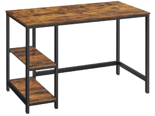 [90334770 1668349] Songmics Tisch LWD47X Vintagebraun-Schwarz