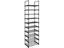 Songmics Schuhregal 30 cm x 174 cm, Schwarz