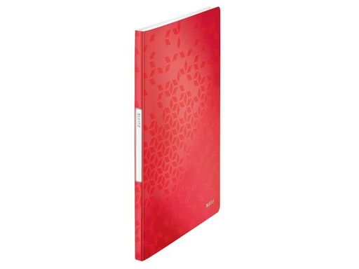 [90334843 1664696] Leitz Sichtbuch WOW A4, Rot