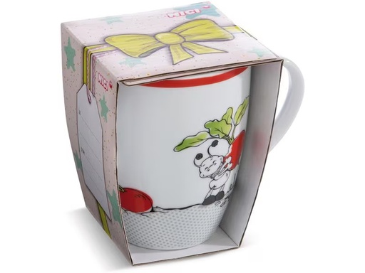 [90334879 1661228] Nici Green Universaltasse Ameise Enzi 310 ml, 1 Stück, Rot/Weiss